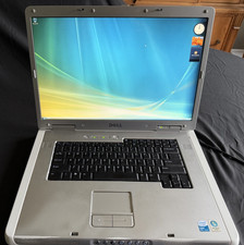 Dell Inspiron E1705 Laptop Intel 80GB HDD Windows Vista Charger - BATTERY DEAD picture