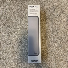 NEW Logitech Desk Mat Mouse Pad Studio Series Grey 27.5