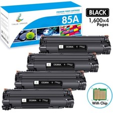 4PK CE285A Toner Cartridges for HP Laserjet 85A P1102 P1102W P1006 P1005 M1212nf picture