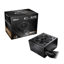 ASRock Challenger Power Supply 550W ATX 2.52 120mm Golf Blade Fan 5 Years War... picture