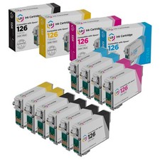 LD Reman Ink Cartridge for Epson T126 126 10 Set T126120 T126220 T126320 T126420 picture