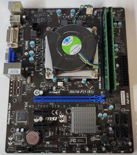 MSI H61M-P25 (B3) mATX Motherboard LGA1155 Pentium G850 2.9 GHz MS-7680 picture