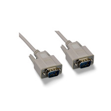 3ft VGA Cable HD15 Male to Male - Beige picture