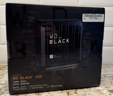 Western Digital WD_BLACK D50 RGB Thunderbolt 3 Dock NEW IN BOX picture