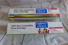 Lot of 2 - Compatible Toner Cartridge for Dell 5100CN Magenta picture