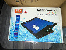 MTS LCS-126 Laptop Cooling Stand 15in 1-Fan Adjustable USB Blue/Black picture