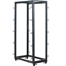 VIVO 42U Open Frame Adjustable Server Rack, 4 Post Mobile Data Holder picture
