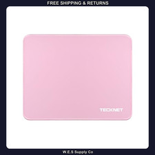 TeckNet Small Mouse Pad, Anti-Fray Stitched Edge, Waterproof Light Blue Mat picture
