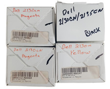 Elite Replacement Toner Dell 2130CN 1 Black High Yield, Magenta x 2,  1 Yellow picture