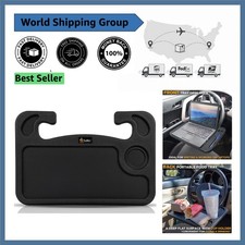 Versatile Car Steering Wheel Desk – Dual-Purpose Food & Laptop Tray for Travel picture