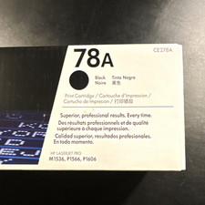 HP 78A CE278A Black Genuine Original Laser Toner Cartridge for M1536 P1606 picture