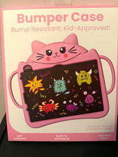 Vivitar Kids iPad Pro 11 Air 10.9 Bumper Case Pink Cat Kickstand Handles NEW picture