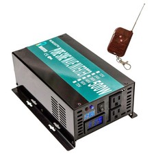 500W 24V 120V Pure Sine Wave Solar Power Inverter Remote Control picture