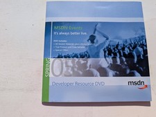 Microsoft MSDN Events Spring 05 Developer Resource DVD Visual Studio .NET picture