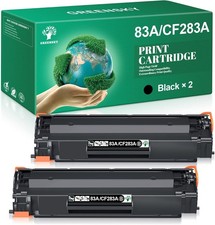 2PK CF283A Toner for HP 83A Toner Cartridge LaserJet Pro M127fn M127fw M255dn picture