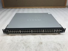 Cisco SF300-48PP 10/100 PoE+ Managed Network Switch, w/Rack Ears picture