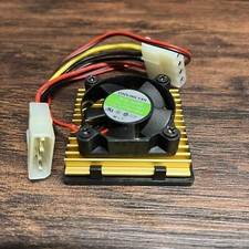 Pentium 586 Socket 5 7 CPU Fan w/ Aluminum Heat Sink Molex 4 PIN Connector NEW picture