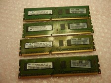 Samsung/Micron 8GB (4 x 2GB) 2Rx8 PC3 - 10600U PC MEMORY RAM HP # 497157-D88 picture