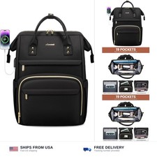 LOVEVOOK Laptop Backpack,15.6 Inch Professional Womens Purse Computer Bag Nur... picture