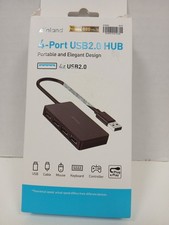 Inland 4-Port USB 2.0 Hub Portable picture