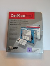 CardScan Version 6 Software NEW SEALED 2001 Corex Technologies Business Contacts picture