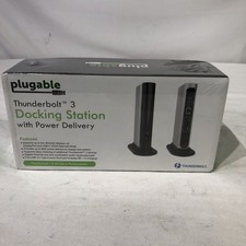 Plugable Thunderbolt 3 Docking Station With 60w Host Charging Gray - TBT3-UDV picture
