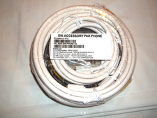 SIK Accessory Pack Phone, 2 Coax 1 ethernet 1 splitter 1 Phone Line NIP NOS picture