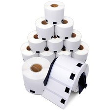 Aegis Adhesives - Replacement for Brother DK-1209 (12 Rolls, 9600 Total) 1.1