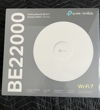 TP-Link Omada EAP783 Tri-Band Wi-Fi 7 Access Point BE22000 Ceiling Mount 10G PoE picture