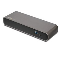 StarTech.com Thunderbolt 3 Dock, Dual Monitor 4K 60Hz TB3 Laptop Docking picture