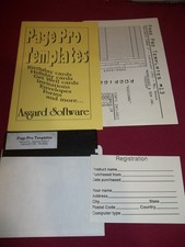 TI-99/4A TI99 PAGE PRO TEMPLATES #13 by Mell Bragg for Asgard Software GRAPHICS picture