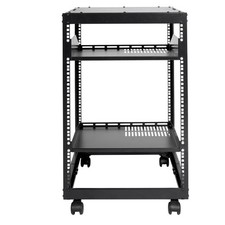 Uimoso 15U 4-Post Adjustable Open Frame Server Rack for Network Equipment picture