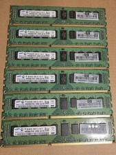 Lot of 6 HP 2GB PC3-10600R DDR3-1333 ECC Registered Server RAM (12GB Total) picture