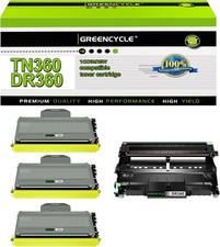 3PK TN360 Toner + 1PK DR360 Drum Fitfor Brother HL-2140 2170W MFC-7340 MFC-7840W picture