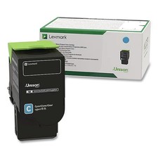 Lexmark 74C1SC0 7000 Page-Yield Return Program Unison Toner - Cyan New picture