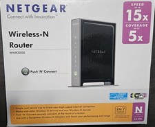 Netgear Wireless-N Router Model # WNR2000 4 Ports Wifi Router picture