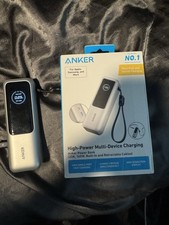 Anker - Laptop Power Bank (25K, 165W, Built-In and Retractable Cables) - White picture
