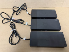 LOT OF 3 Dell WD19S K20A Docking Station &    (((READ))) picture