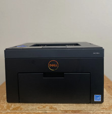 Dell C1760nw Color Wireless Workgroup printer Pg Count  6958 Tested/Works picture