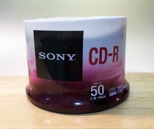 SONY CD-R 50 PACK 1X-48X RECORDING SPEED SEALED PACK picture