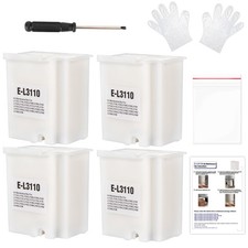 4pcs Waste Ink Pad with EPSON Ecotank ET-2800 ET-2803 ET-4800 ET-2400 ET-2720... picture