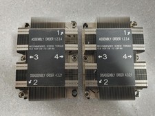 lot of 2 Supermicro SNK-P0067PS LGA3647-0 1U X11 Scalable Passive CPU Heatsink picture