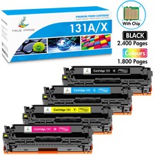 4PK High Yield CRG-131 C131 Toner For Canon 131 ImageCLASS LBP-7100CN LBP-7110CW picture