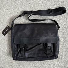 Michael Kors Kors X Tech Black Camo Nylon Messenger Bag 15