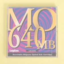 Logitec LM-640M 640MB Rewritable Magneto Optical MO Disk *NEW & SEALED* picture