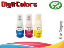 GI-25 Ink Refill Bottle for use Canon Maxify MegaTank GX1020 GX1050 GX2020- CMY picture