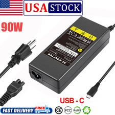 USB Type-C 90W 65W for HP Chromebook Lenovo Acer Samsung Laptop Charger Adapter picture