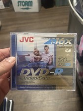 JVC DVD-R Disc 1-16x 120 min. 4.7 GB NEW picture