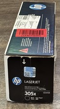 Genuine HP 305X CE410X Black Toner Cartridge picture