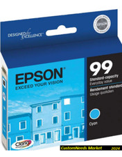 Epson Ink Cartridge Standard Cyan (New/OEM) T0992-C (50% Shipping Cost) picture